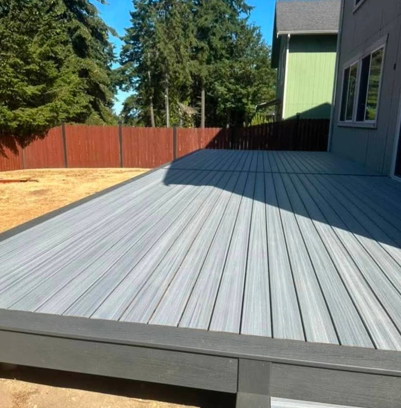 covered deck structure