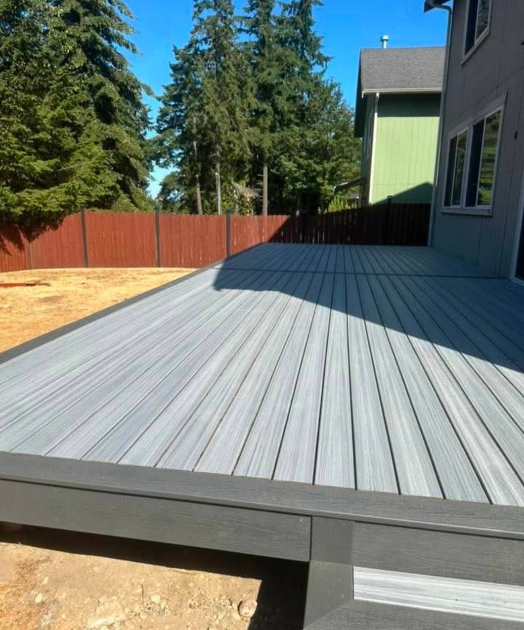 covered deck structure