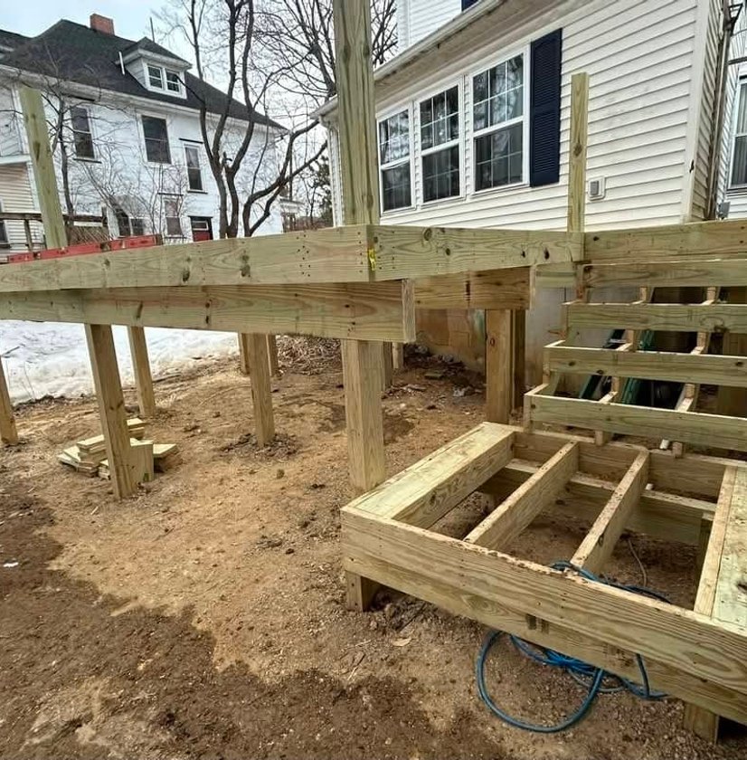 deck framing and supports