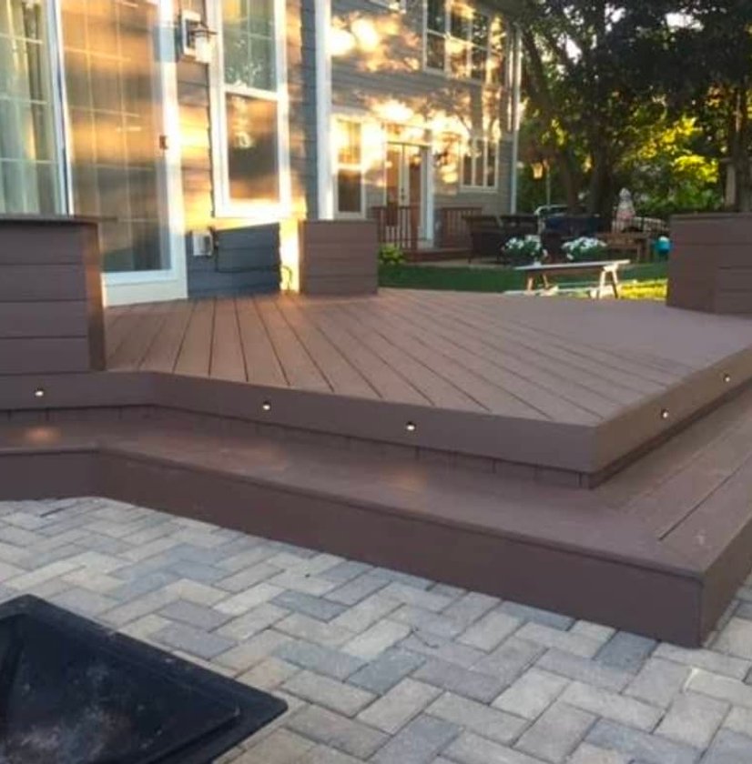 modern composite deck