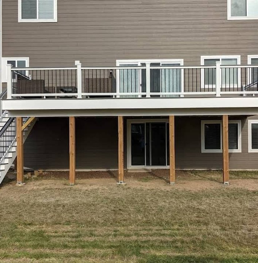 under deck support structure