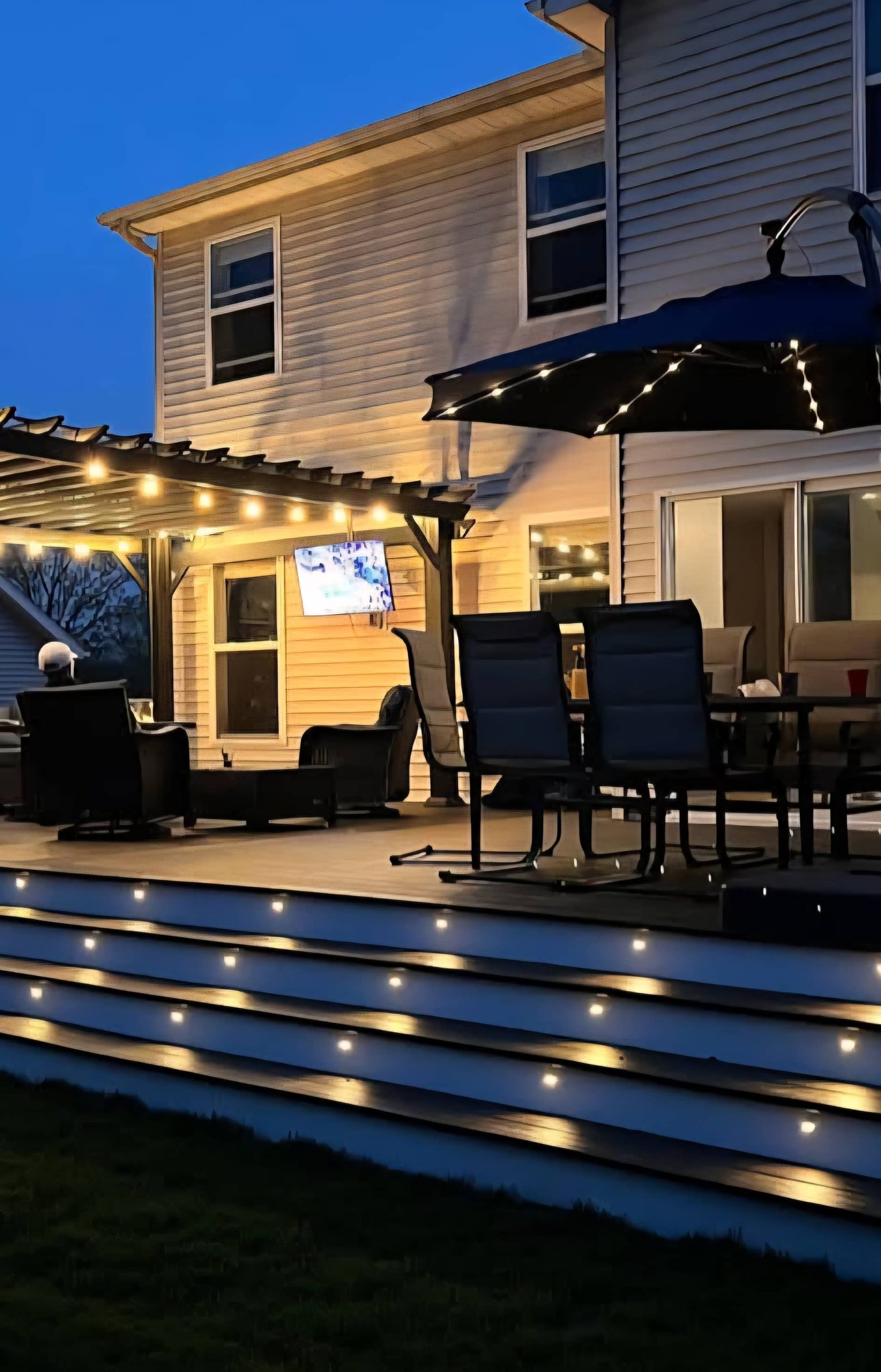 luxury deck lighting design