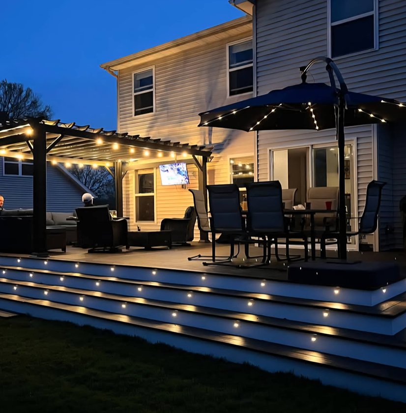 luxury deck lighting design